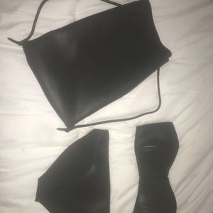 NWOT AUTHENTIC TRIANGLE BATHING SUIT sz LARGE